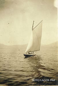 Sonder Class en 1915 navegando en la Ria de Vigo