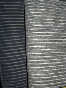 Material selection for new upholstery on Sweeden 38