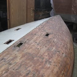 Restauración de un Finn de madera