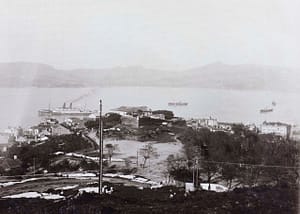 San Sebastian Castle and Ria de Vigo 1910