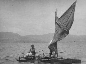 MIÑOCA setting sails 1915