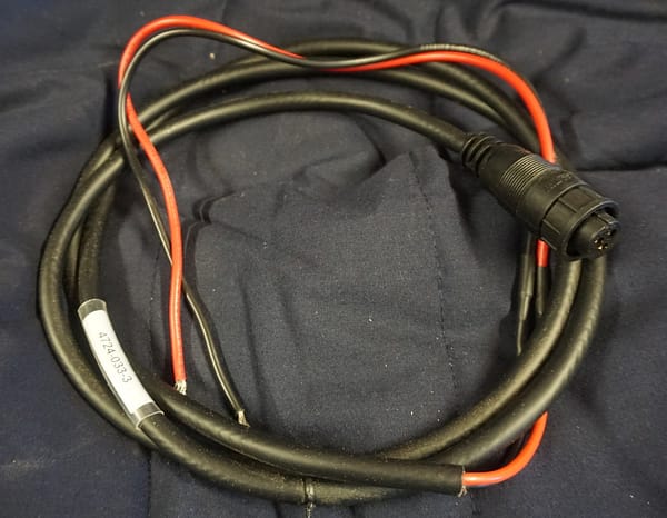 Raymarine C80 en venta, cable de alimentación