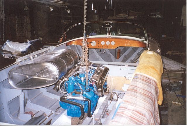 Restoration of a Riva Olympic