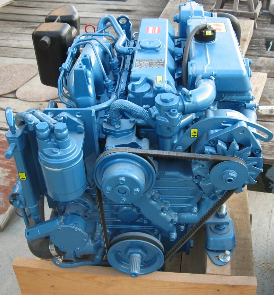 Diesel Nanni engine fitted by Astilleros Lagos Boatyard